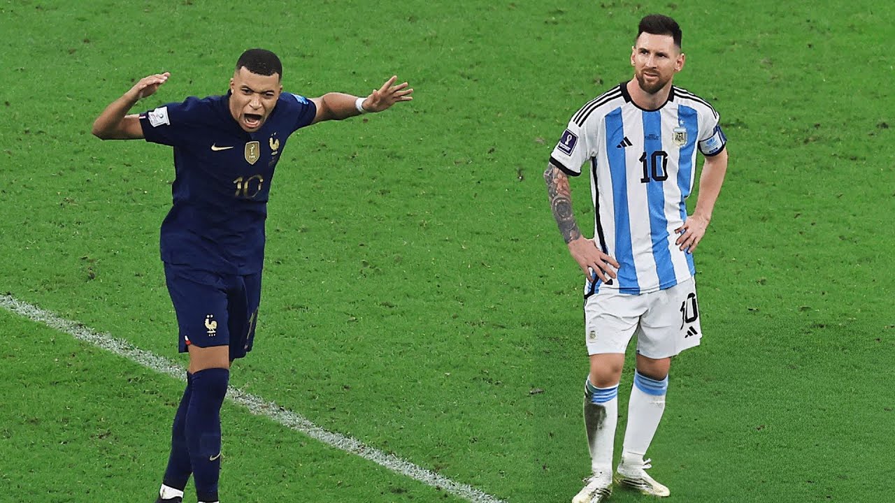 Messi Mbappe Argentina Perancis